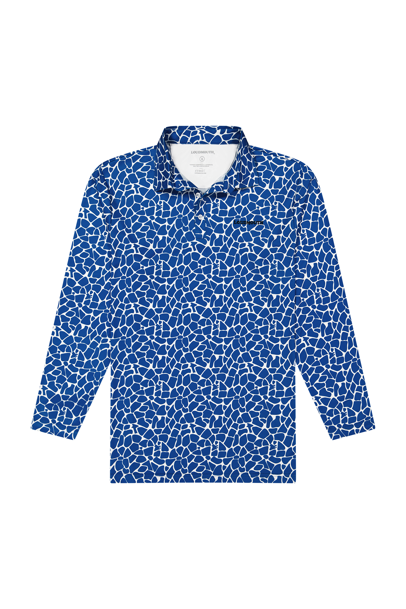 Men's Breezy Polo - Blue Giraffe – Loudmouth