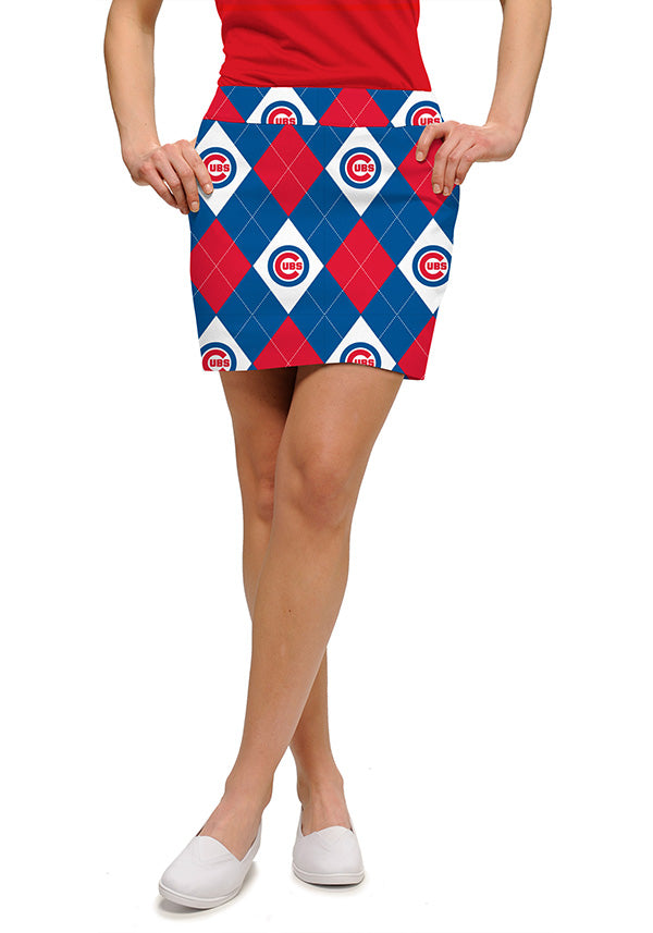 Loudmouth Women's Chicago Cubs Golf Skort