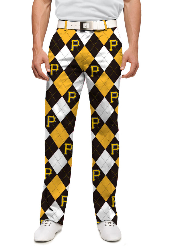 Fairway Yankees Argyle Gray Men's Heritage or Birdie Pant - MTO