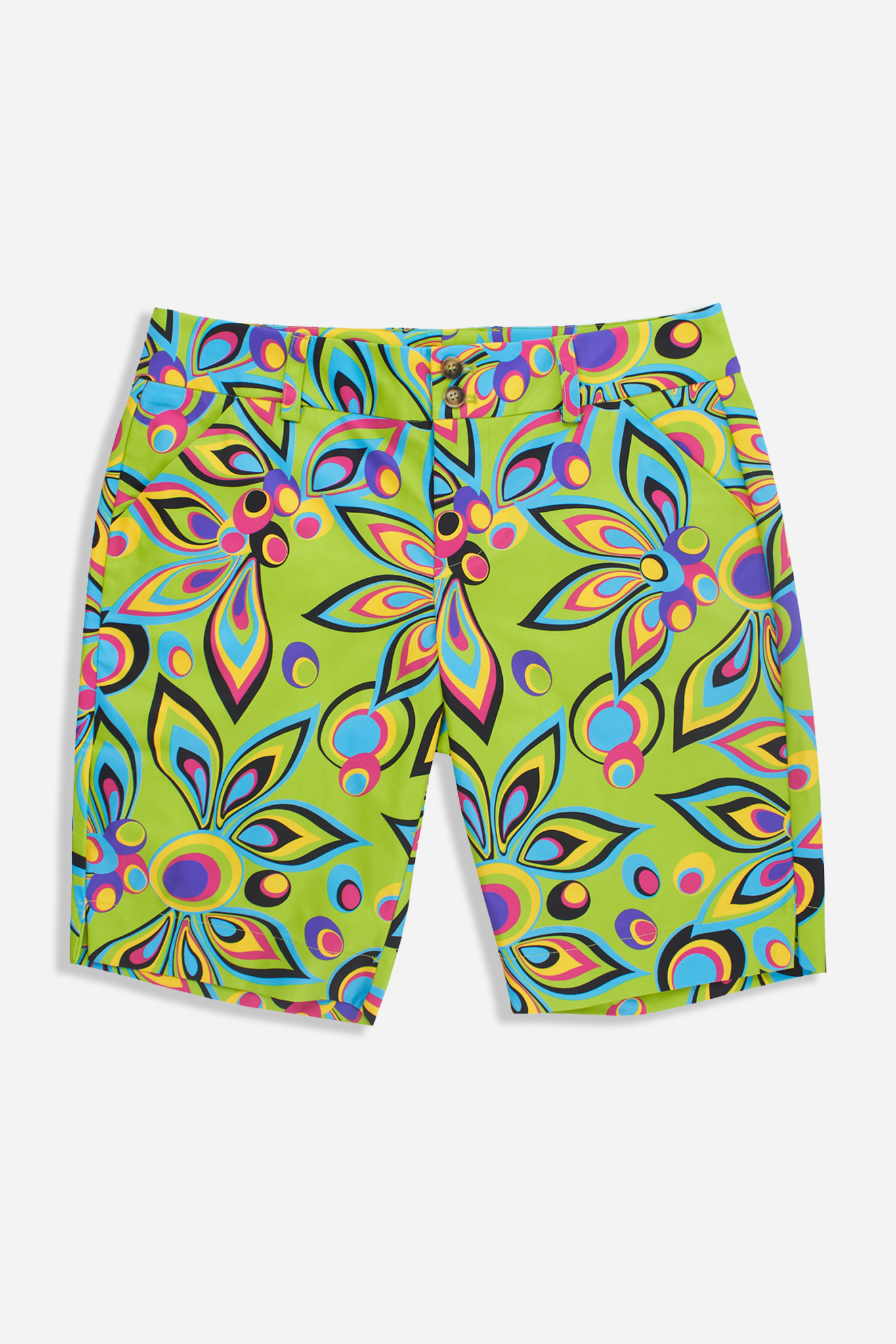 Bermuda Short - Shagadelic Lime