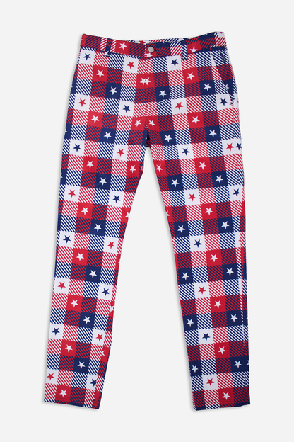 Birdie Pant - Star Plaid