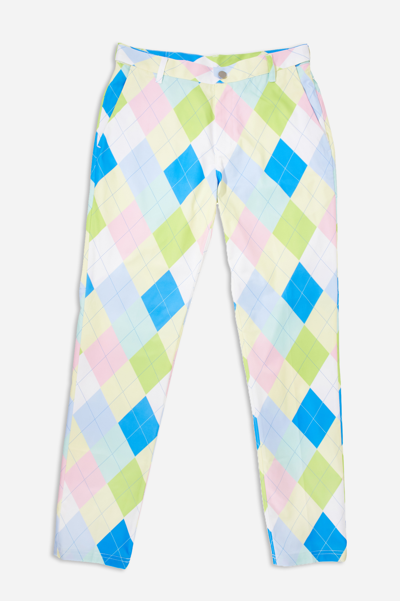 Birdie Pant - Pastel Argyle