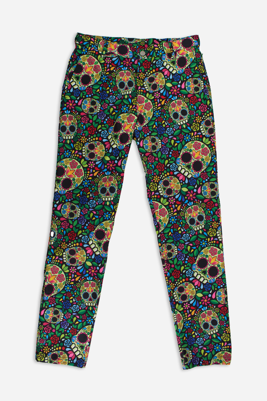 Birdie Pant - Mosaic Skulls