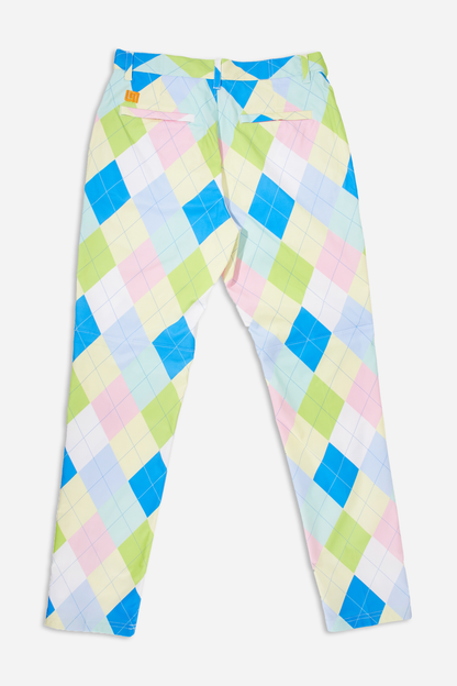 Birdie Pant - Pastel Argyle