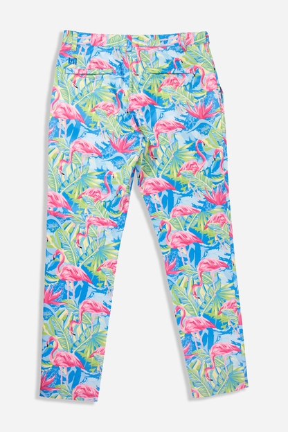 Birdie Pant - Flamingo Jungle