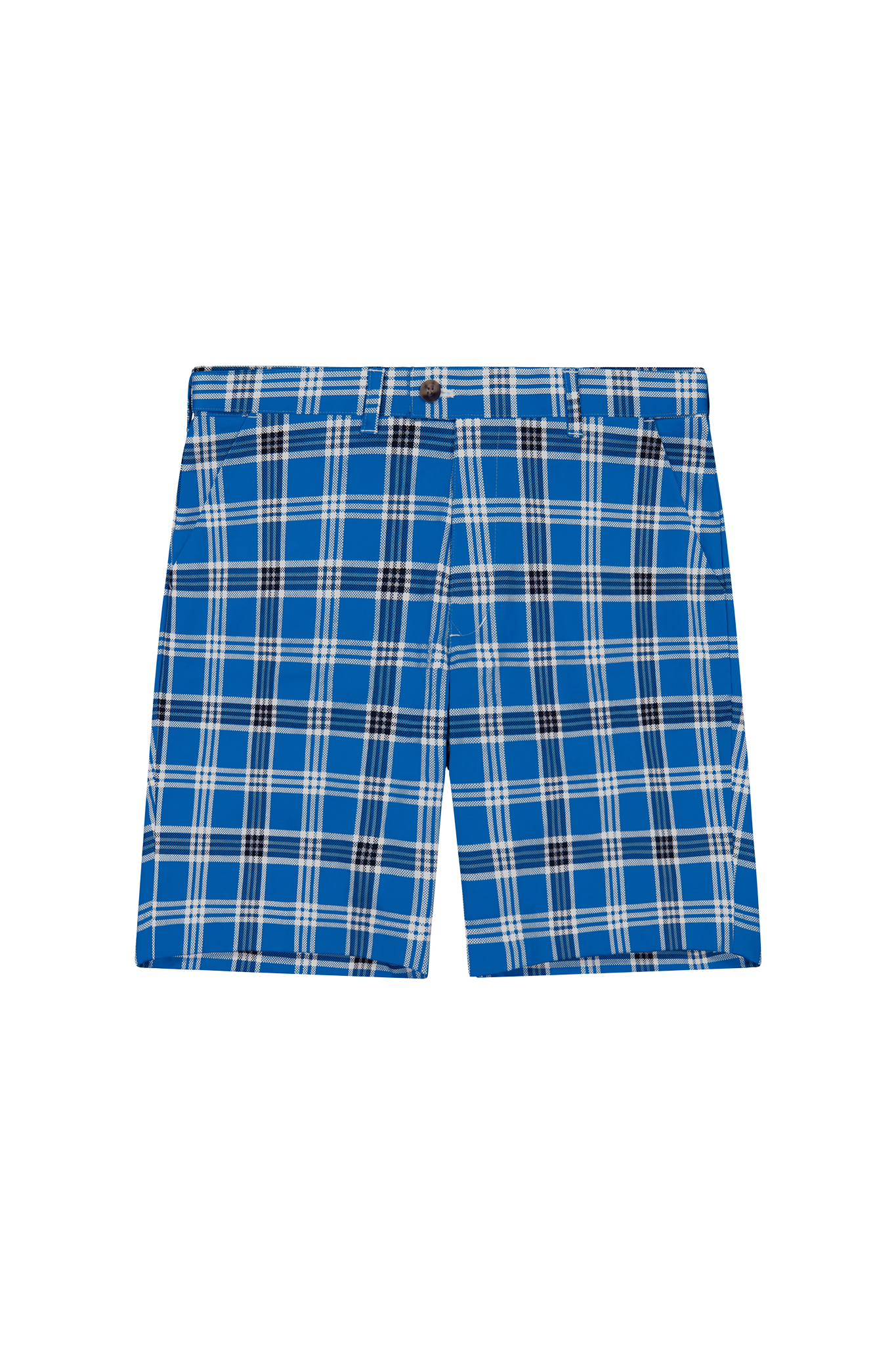 Fairway Heritage Short - Blue Plaid