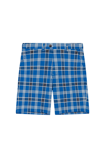 Fairway Heritage Short - Blue Plaid