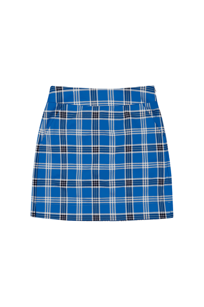 Fairway Classic Skort - Blue Plaid