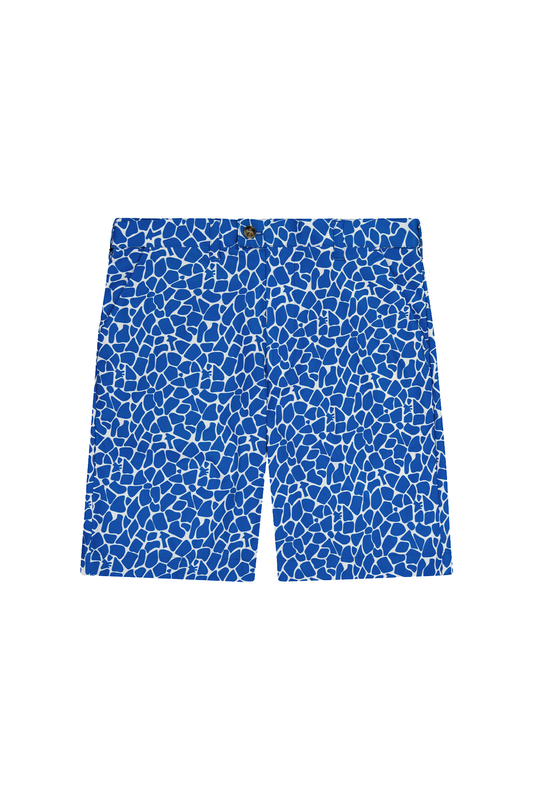 Heritage Short - Blue Giraffe