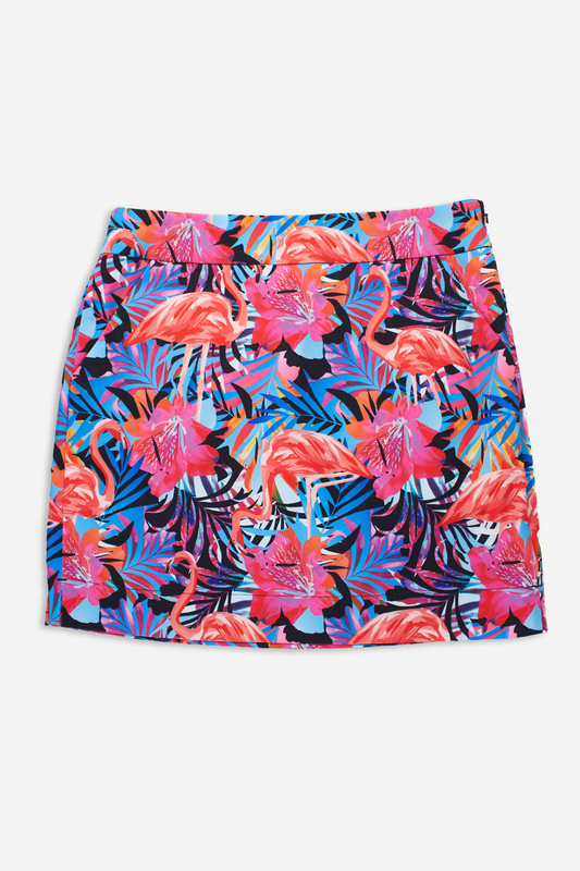 Classic Skort - Flamingo Island