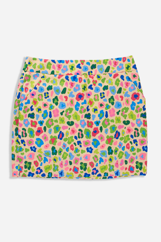 Classic Skort - Leopard Spots