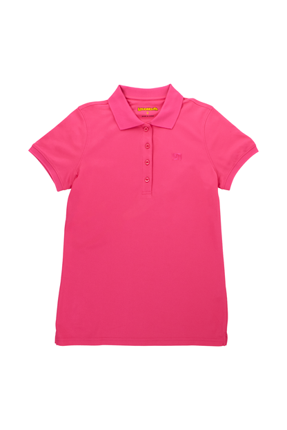 Womens Heritage Polo - Passion Pink