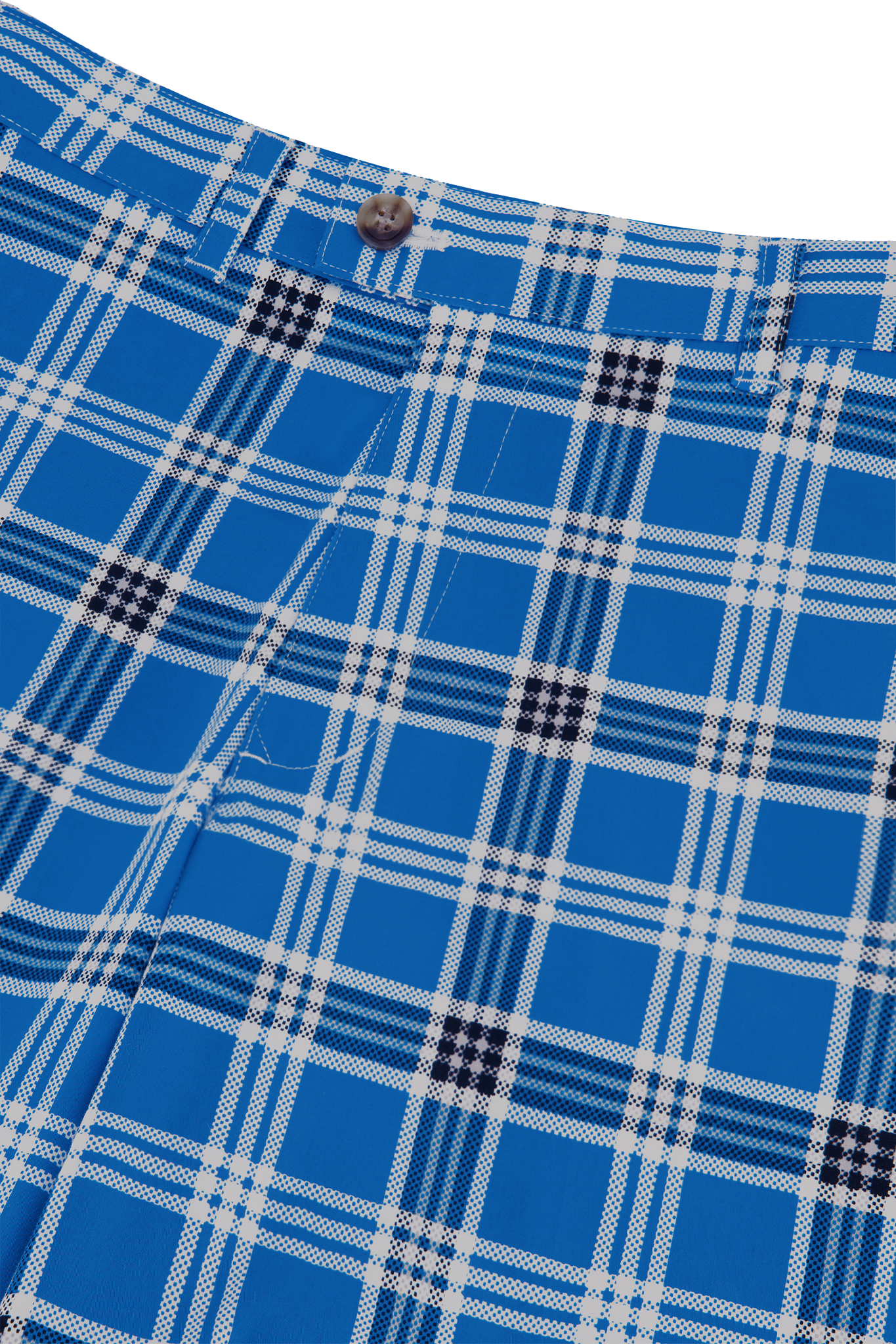 Fairway Heritage Short - Blue Plaid