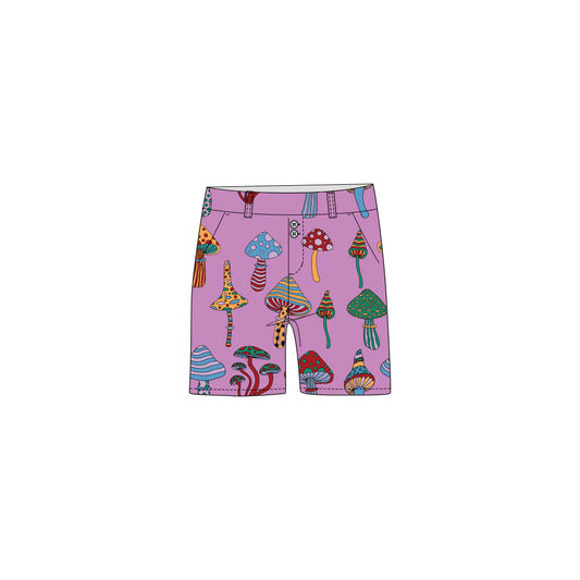 Mushroom Bubblegum Women's Bermuda Short - MTO