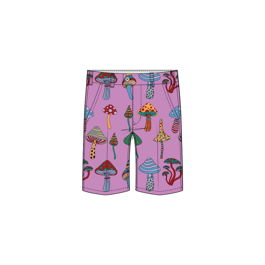 Mushroom Bubblegum Men's Heritage Short - MTO