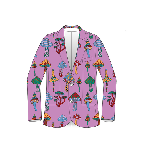 Mushroom Bubblegum Men's Sportcoat - MTO