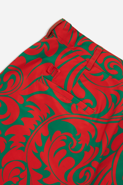 Birdie Pant - Christmas Swirl