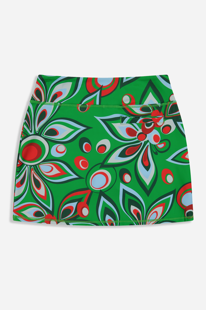 Active Skort - Shagadelic Green