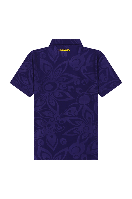 Men's Heritage Polo - Tonal Shagadelic Navy