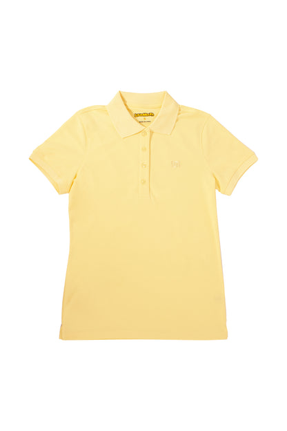 Womens Heritage Polo - Light Yellow