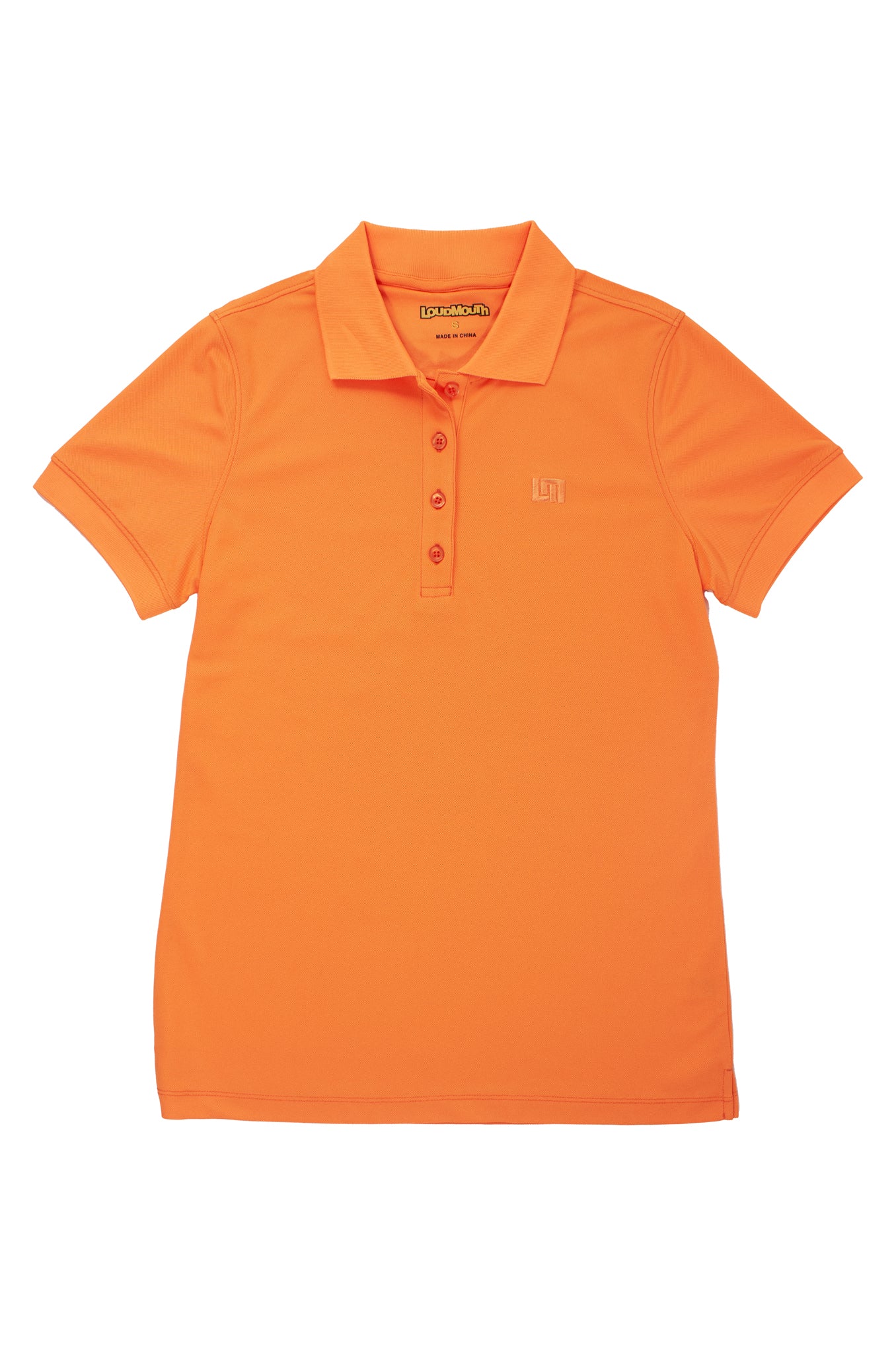 Womens Heritage Polo - Bright Orange