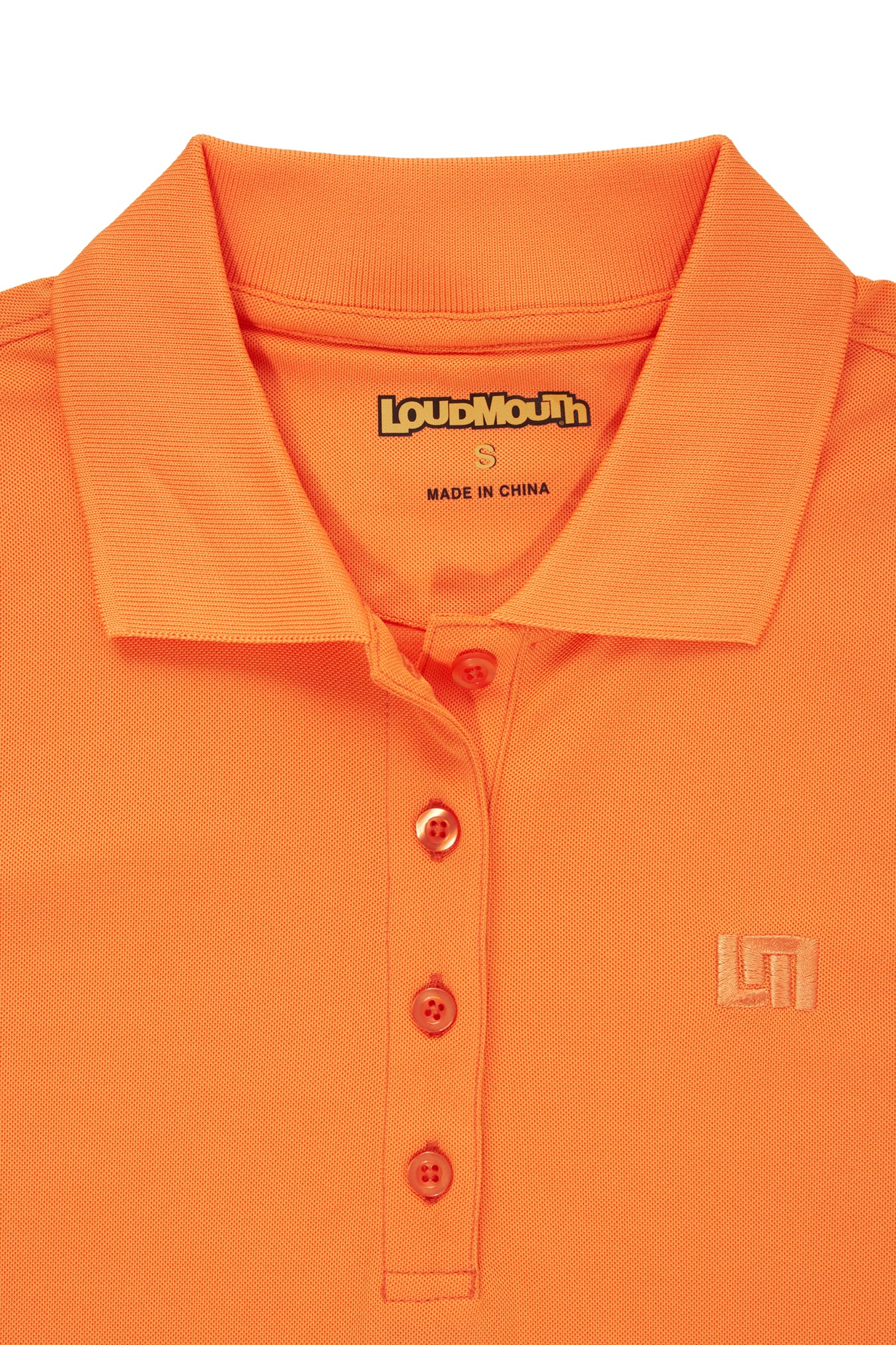 Womens Heritage Polo - Bright Orange