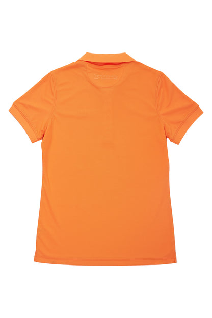 Womens Heritage Polo - Bright Orange