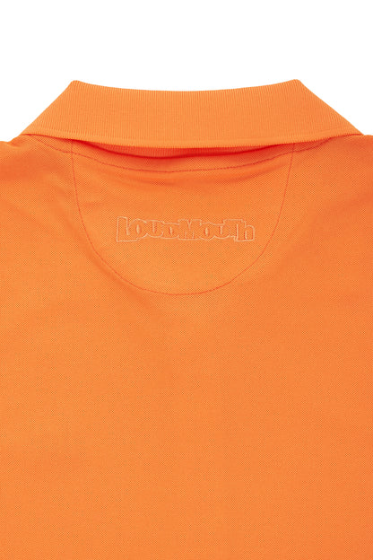 Womens Heritage Polo - Bright Orange