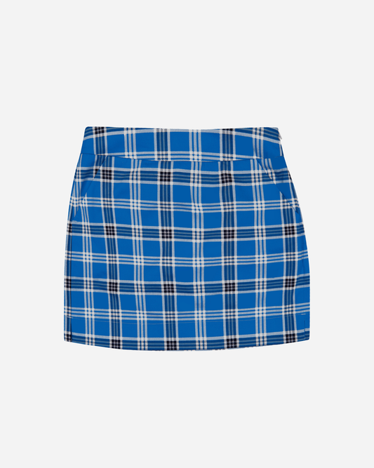 Fairway Classic Skort - Blue Plaid