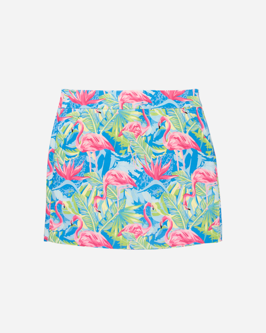 Classic Skort - Flamingo Jungle