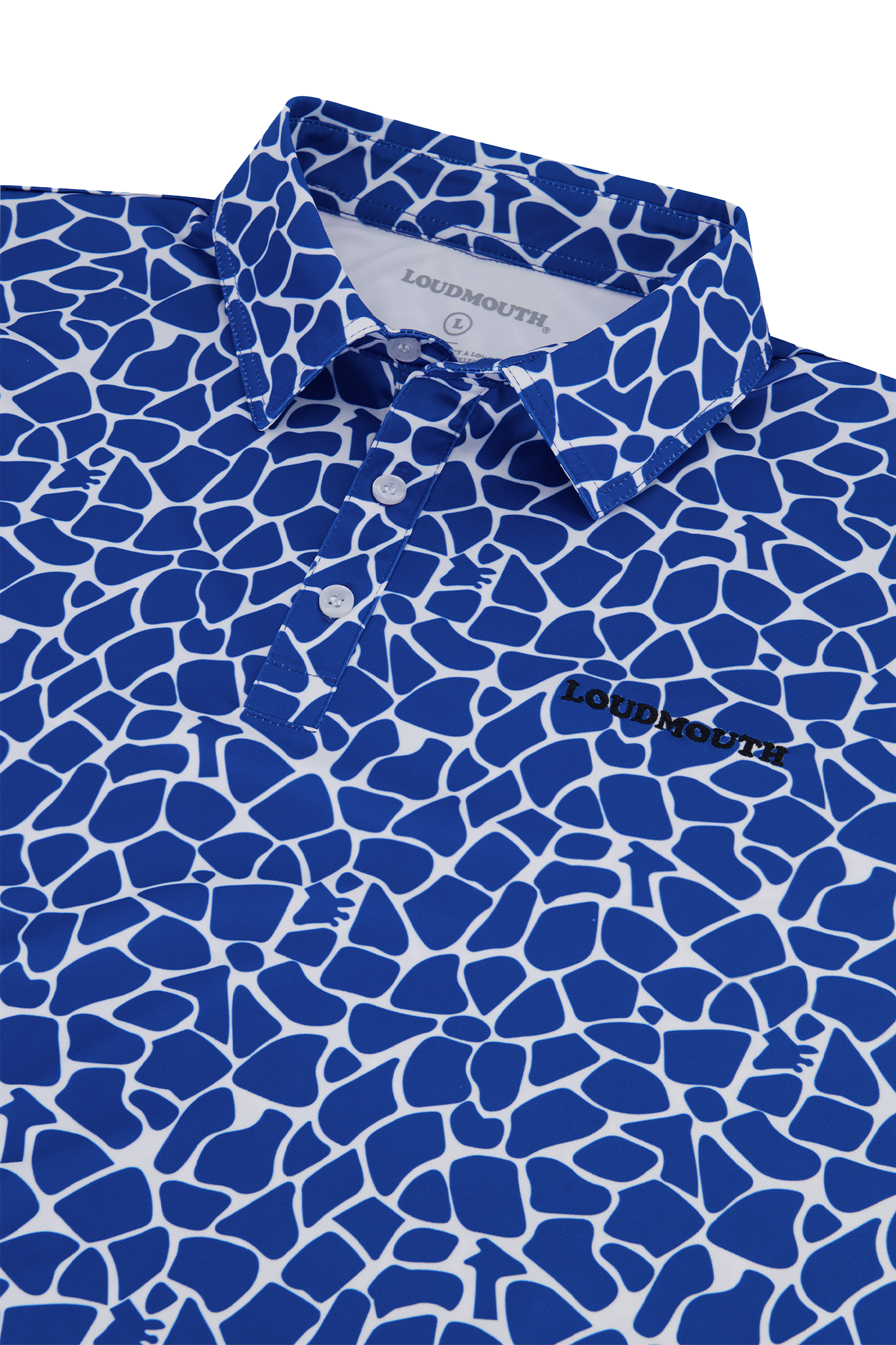 Men's Breezy Polo - Blue Giraffe – Loudmouth