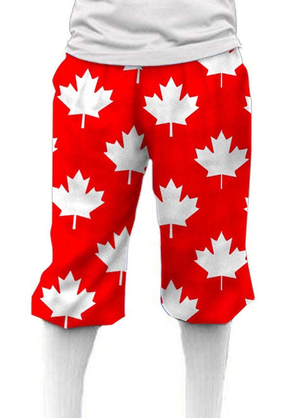 Fairway Canada Maple Leaf Red Men's Knicker - MTO