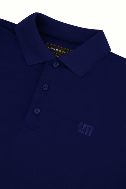 Men's Heritage Polo -  Blue Depths