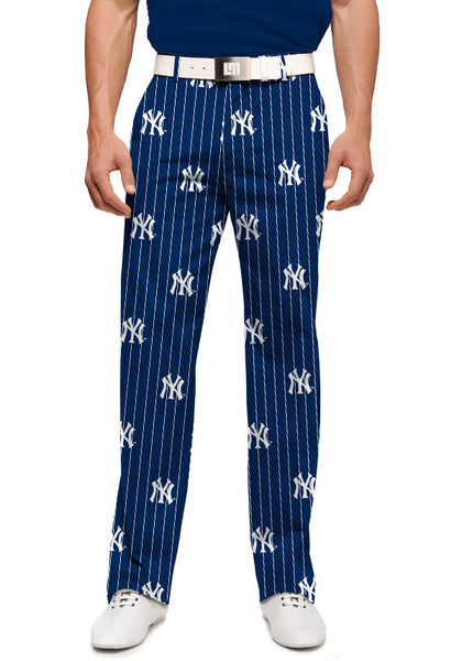 Loudmouth Golf | Fairway Yankees Pinstripe Navy Men's Knicker - MTO | Size Default Title