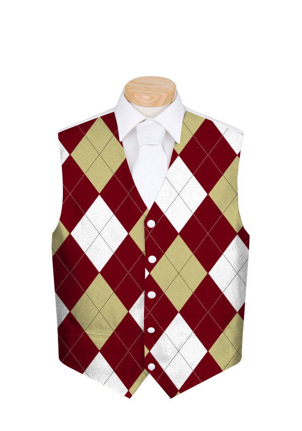 Fairway Merlot & Chardonnay Men's Vest - MTO